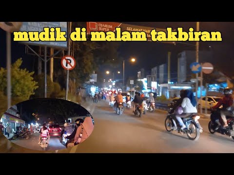 Mudik di malam lebaran,||Melihat suasana kota Rangkasbitung  dimalam lebaran 2021.