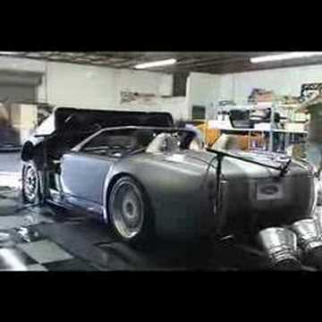Ford Shelby Cobra Concept at Dyno in Ontario CA generating more than 