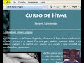 Tutorial Básico de HTML.  Tema VI  (1ª Parte)