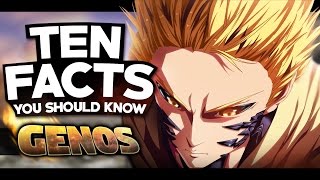 10 Things About Genos You Probably Didn't Know! (One Punch Man)