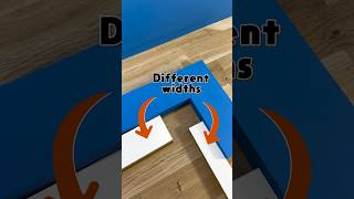 Miter Two Different Width Boards - How To Cut 90 Degrees With Different Size Profiles