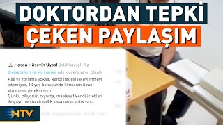 Hastasının Giyimini Açık Bulduğu İçin Muayene Etmeyen Doktordan Tepki Çeken Paylaşım Ntv