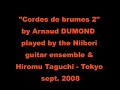 Arnaud DUMOND 's "Cordes de brume 2" with Niibori guitar ensemble