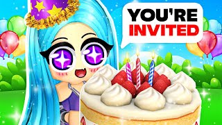 Lunar's SURPRISE Birthday Party in Roblox!