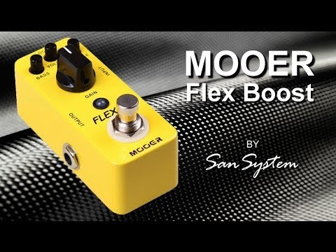 Guitar Effects - MOOER Flex Boost (Xotic AC Booster clone)
