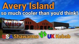 How many Flavors of Tabasco sauce 😮 (Avery Island) | Is Shawarma like a British Doner Kebab?