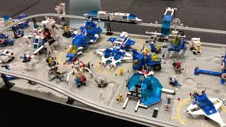 Lego Clic Space Futuron All 90 Sets In One Giant Display - Auckland Brick Show 2019