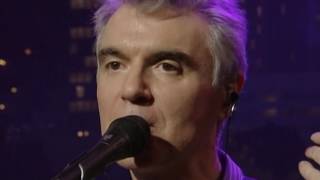 Watch David Byrne Life During Wartime Live video