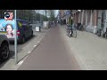 Riding on an Amsterdam Roundabout