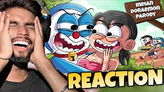 Reaction Indian Desi Doraemon