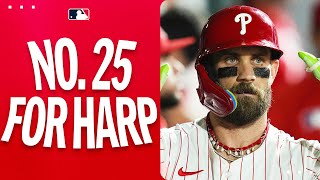 Home Run For Bryce Harper He Extends The Phillies Lead With Homer No. 25