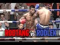 Muay Thai - Rodtang vs Rodlek (รถถัง vs รถเหล็ก), Rajadamnern Stadium, Bangkok, 23.5.18. Muay Thai - Rodtang vs Rodlek (รถถัง vs รถเหล็ก), Rajadamnern Stadium, Bangkok, 23.5.18.