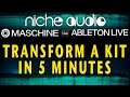 Custom Ableton and Maschine Kits from Niche Audio - Transform A Kit In 5 Mins