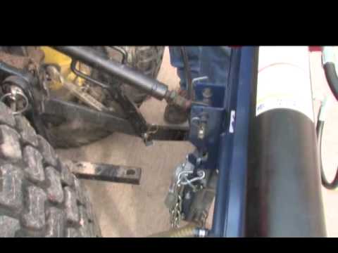 Iron & Oak Tractor Mounted Log Splitter
