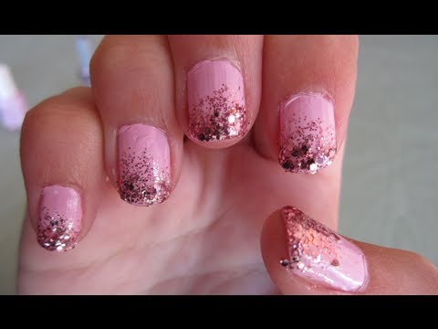Glitter Ombré Nail Tutorial! ♡. Hope you enjoyed my first nail tutorial!