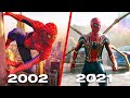 Evolution of Spider-Man in Movies From 2002 - 2021 (All Trailers)