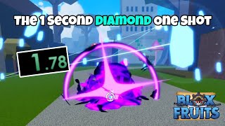 I Found The 1 Second Diamond Combo In Mobile Blox Fruits