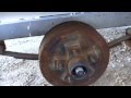 Surge Brake, Wheel Brake Cylinder Replacement DIY