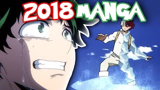 Did MY HERO Academia BEAT Attack on Titan? Top 10 Manga 2018 | Foxen Anime News