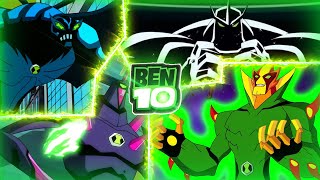 Ben 10 Omniverse All Alien Force Alien Transformation   Compilation