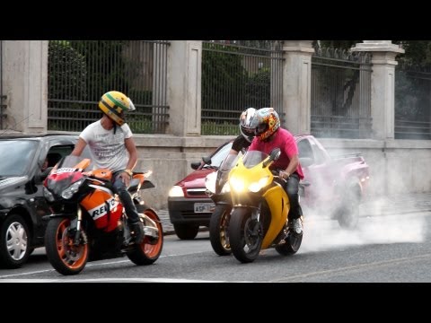 Honda CBR 1000RR Burnout, S1000RR & Hayabusa Wheelie, CBR vs. 650F, R1 R6 ZX6R Hornet - Lound Sounds Honda CBR 1000RR Burnout, S1000RR & Hayabusa Wheelie, CBR vs. 650F, R1 R6 ZX6R Hornet - Lound Sounds