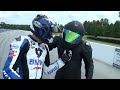 Riding with a Champ: Nate Kern takes few People around Roebling Road with his SuperBike