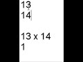 Trick two digit speed multiplication
