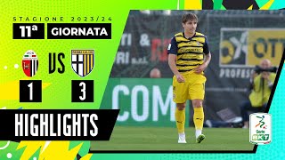 Ascoli vs Parma 1-3 | Le magie di Man e Bernabé spingono il Parma | HIGHLIGHTS S