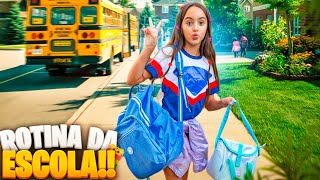 Minha Rotina Da Manhã Para Ir Para A Escola - C Da Belinha