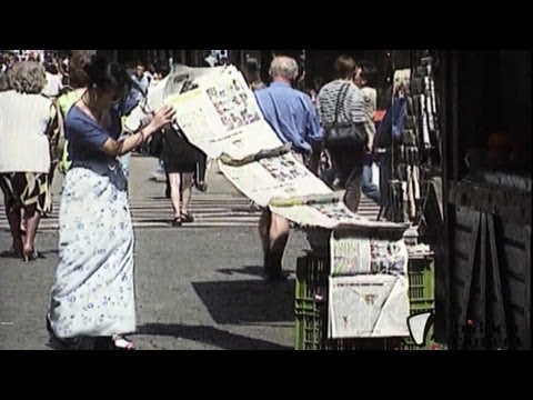 Glued Newspapers Magic Trick