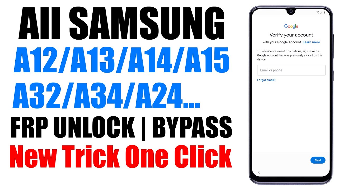 Samsung A12 – A13 – A14 -A15 FRP Bypass ADB Fail No Code Samsung A12 – A13 – A14 -A15 FRP Bypass ADB Fail No Code