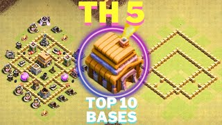 Town Hall 5 Th5 New Warcwl Base With Copy Link Clash Of Clans 2025