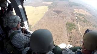 Paratroopers Jump From Uh 60 Blackhawk Paratroopers Jump From Uh 60 Blackhawk