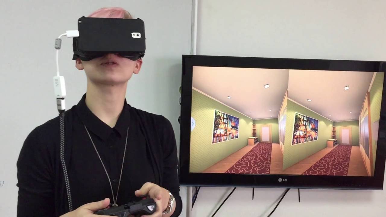 Virtual reality doggy