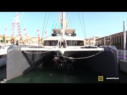 2019 Lagoon 77 Catamaran - Deck and Interior Walkaround - 2018 Cannes Yachting Festival