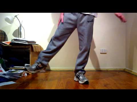 Shuffling Tutorial How to do Robot Dance from Party Rock Anthem Spongebob 