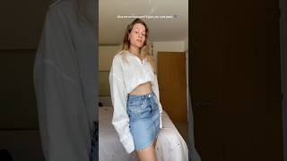 Hey Cute Jeans See Next Video For How I Made Old Jeans Into A Denim Skirt