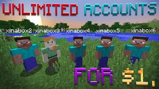 Unlimited Minecraft Accounts for $1