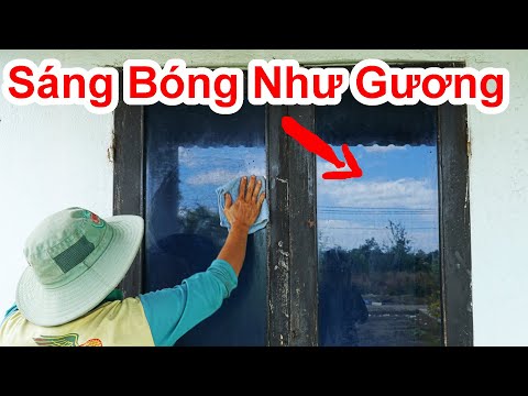 Cách Làm Cửa Kính Trắng Sáng Như Gương Cực Hay/ Mẹo Làm Sạch Của Kiếng Đơn Giản. refresh glass doors
