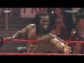 WWE Raw 1/18/10 John Cena & Kofi Kingston vs. Legacy 1/2