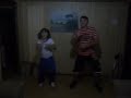 pai e filha dançando psy gangnam style uniao da vitoria