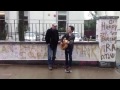 Chris Evans and Kelly Jones surprise drivers by busking 'I
