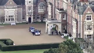 Watch President Volodymyr Zelensky Arriving At Sandringham House In Norfolk.