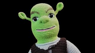 6- Amigurumi Shrek Kafa Head