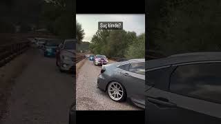 Tofaş Hızını Alamayıp Jettaya Arkadan Vurdu