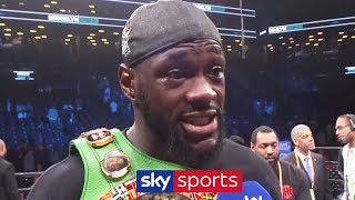 ‘IT’S GOING TO HAPPEN!’ - Deontay Wilder promises fight with Anthony Joshua will happen