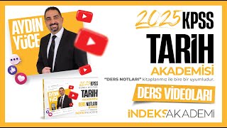 59- 2024 KPSS  Tarih - İç Politik Gelişmeler - II - | Aydın Yüce