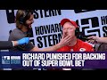 Richard Christy Punishes Himself for Reneging on Super Bowl Bet