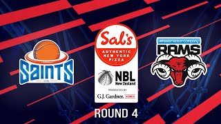 Wellington Saints v Canterbury Rams | Full Basketball Game | NZNBL 2022