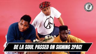 80's Hip-Hop Group "De La Soul" Passed on Signing 2Pac in 1990 | DJ Skandalous Talk
